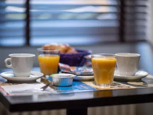 Petit déjeuner Hôtel de Normandie